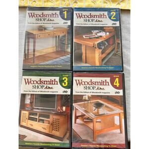Woodsmith Shop DVD set Brand New Seasons 1 - 4 50+ Episodes!